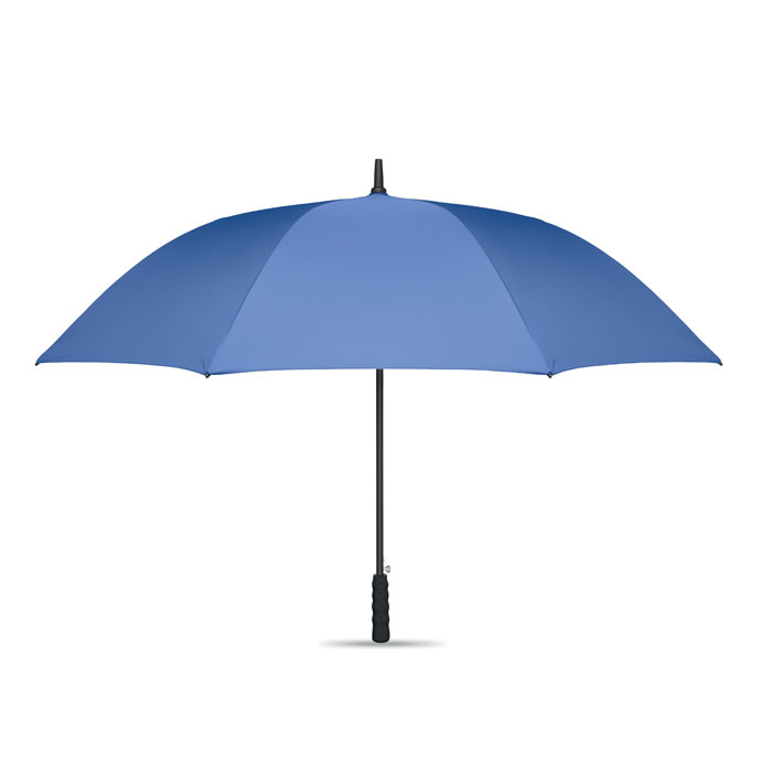 Parapluie coupe-vent promotionnel rPET de 27'' Lluvia Bleu royal